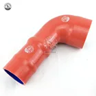 Входной силиконовый шланг, труба, датчик расхода воздуха, корпус дроссельной заслонки двигателя для SAAB-9000 (1 шт.) красныйсинийчерный