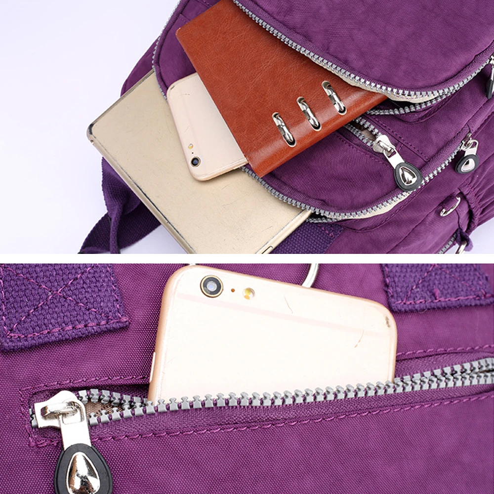 

Nylon mommy bag Single-shoulder cross-body bag for women with large capacity travel backpacks multi-functional fashion bag