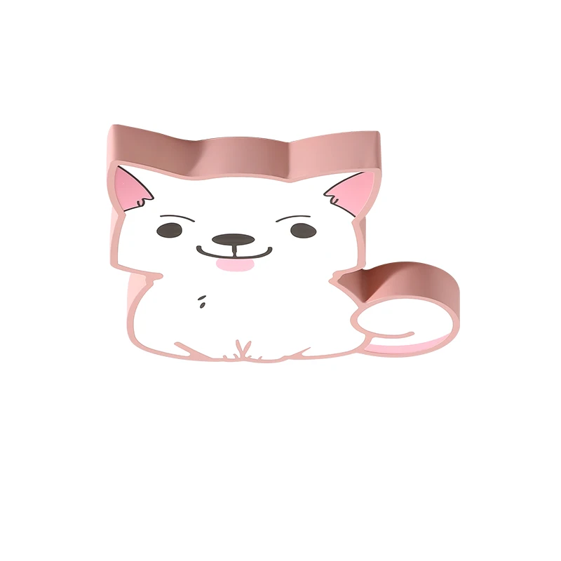 

Светильник потолочный для детской комнаты с изображением лисы и собаки