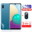 Для samsung galaxy a02 a 02 02a Передняя и задняя защитная пленка для экрана камеры пленка стекло SM-A022MDS 6,5 