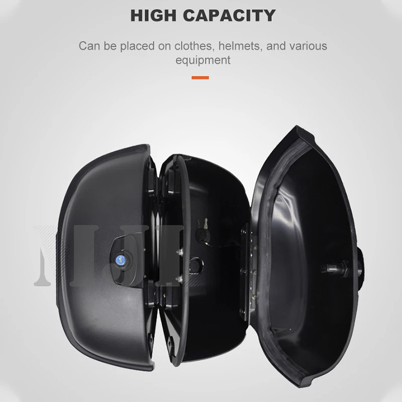 Жесткие мотоциклетные сумки сиденья и сверхмощный монтажный комплект подходит