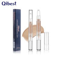qibest rotation fine concealer pencil waterproof antiperspirant repair rod lightening makeup wholesale cosmetic gift for women