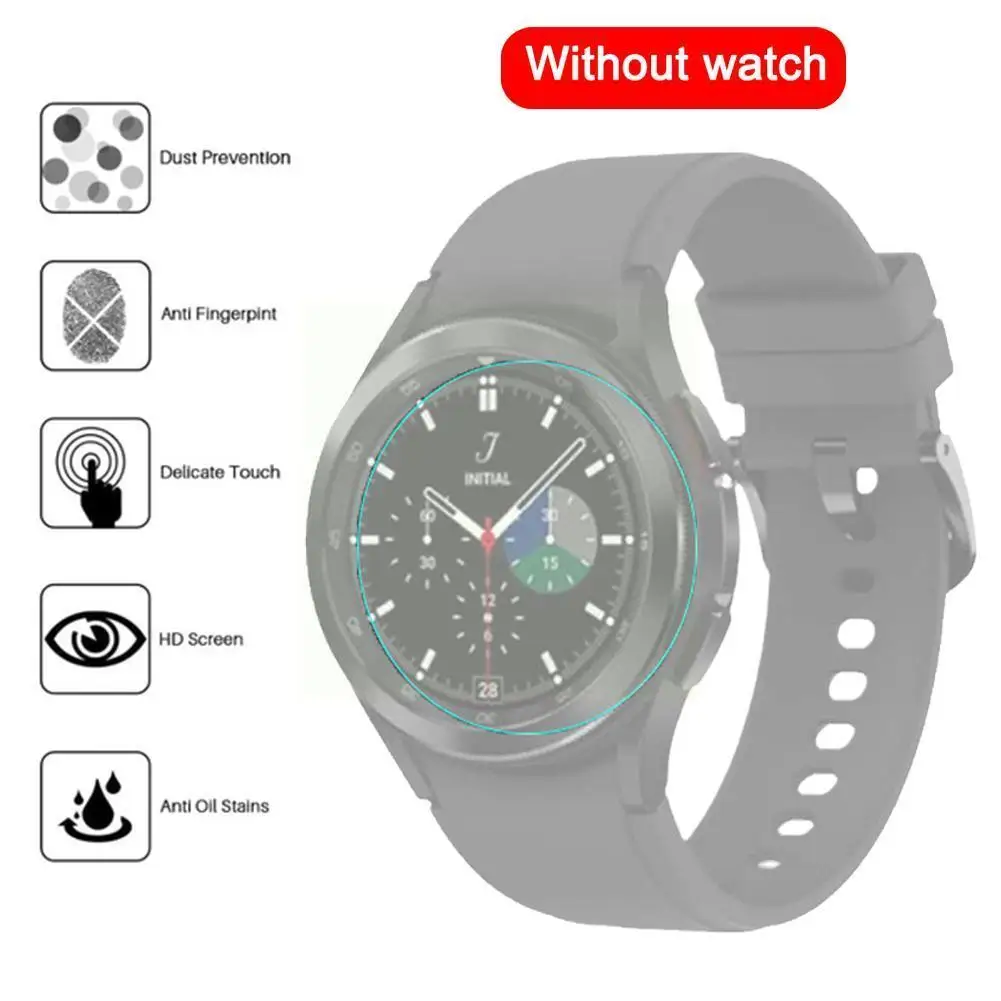 

Suitable For Samsung Galaxy Watch4Classic Smart Watch HD Film Watch 46mm 44mm Smart Round Protective Film Film M0N9