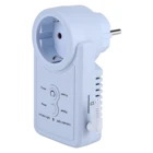 Умная Сетевая розетка GSM с датчиком температуры, SMS-управление, русская версия, аксессуары