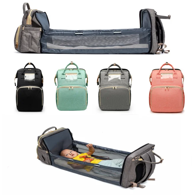 Дорожный рюкзак для детской кровати сумка подгузников мамы мам вместительная