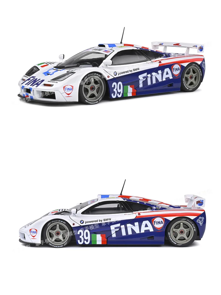 

Solido 1/18 McLaren F1 GT-R 24H Le Mans 1996 коллекция литых под давлением моделей ограниченный выпуск