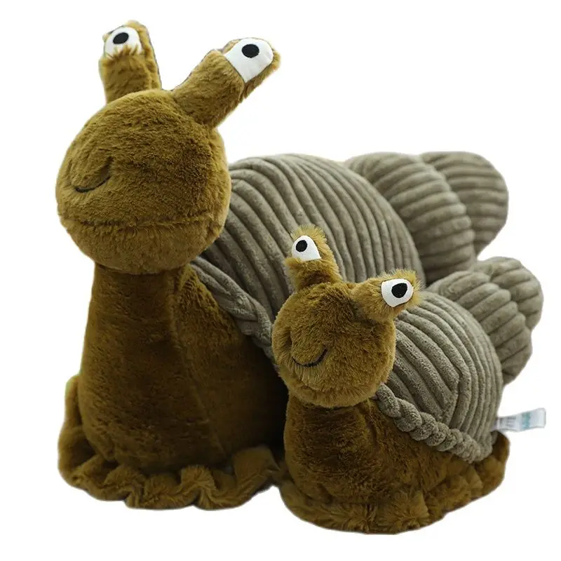 1 шт желтого и розового цвета с улиткой плюшевые детские привлекательная кукла