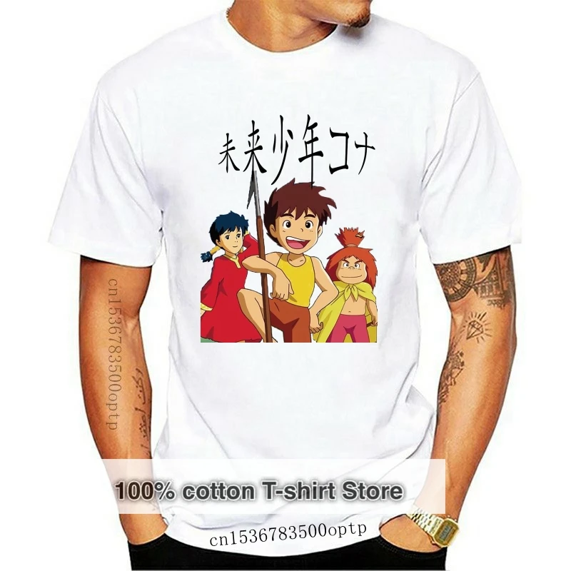 

Мужская футболка с коротким рукавом Future Boy Conan унисекс футболка женская футболка