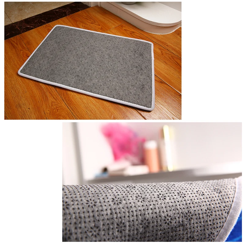 HomeMiYN коврик для ванной нескользящие забавные коврики Кнопка ввода черный