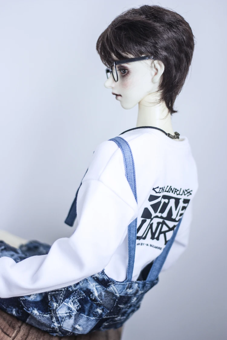 Кукла BJD одежда для 1/3 1/4 MSD джинсы с разрезом пояс аксессуары кукольных штанов |