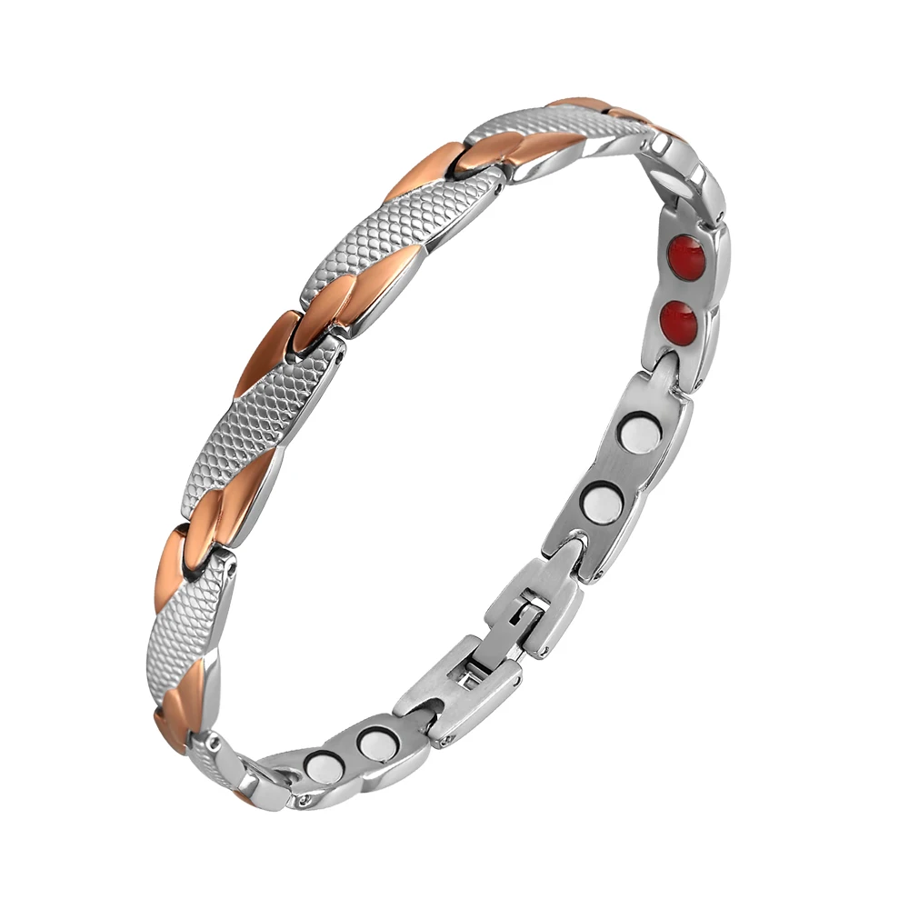 Moocare женский магнитный браслет из нержавеющей стали|Цепочки и браслеты| |