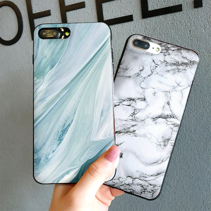 Для IPhone Xr Xs Xsmax X 6 6s 7 8 Plus крышка мраморная XS Max 9 силиконовая лента Capa | Мобильные