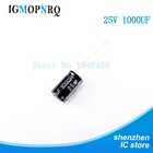 20PCSLOT Aluminum electrolytic capacitor 1000uF 25v 10*17 Electrolytic Capacitor 25v 1000uf Hot sale