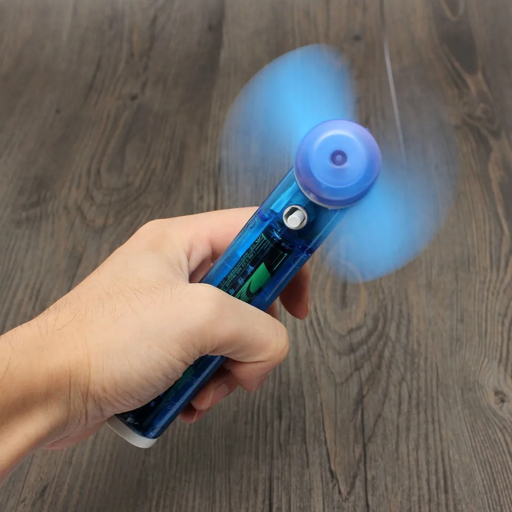 Мини ручной водяной туман вентилятор портативный Spay бутылка воздушный