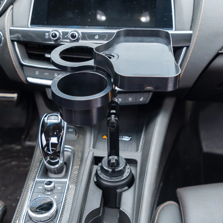 

4 in 1 Mintiml Cup Holder Expander Adapter Car Cup Holder With Wireless Charging Board Container Car Accessories Dropshipping
