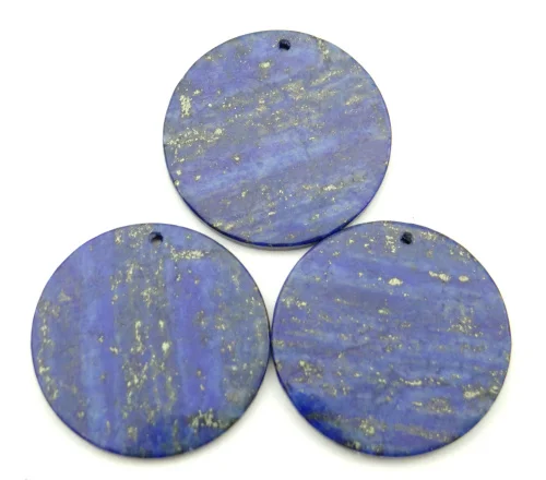 Natural Stone Quartz Crystal Turquoises tiger eye labradorite lapis Pendant Round Shaped for diy jewelry making necklace10pcs A1 | Украшения