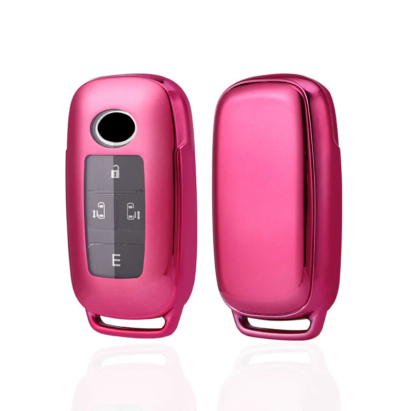 

NEW Soft TPU Car Key Case Cover for Toyota Daihatsu 2020 Toyota New Car Cover 4 Button Car Auto Accessories Full Protect