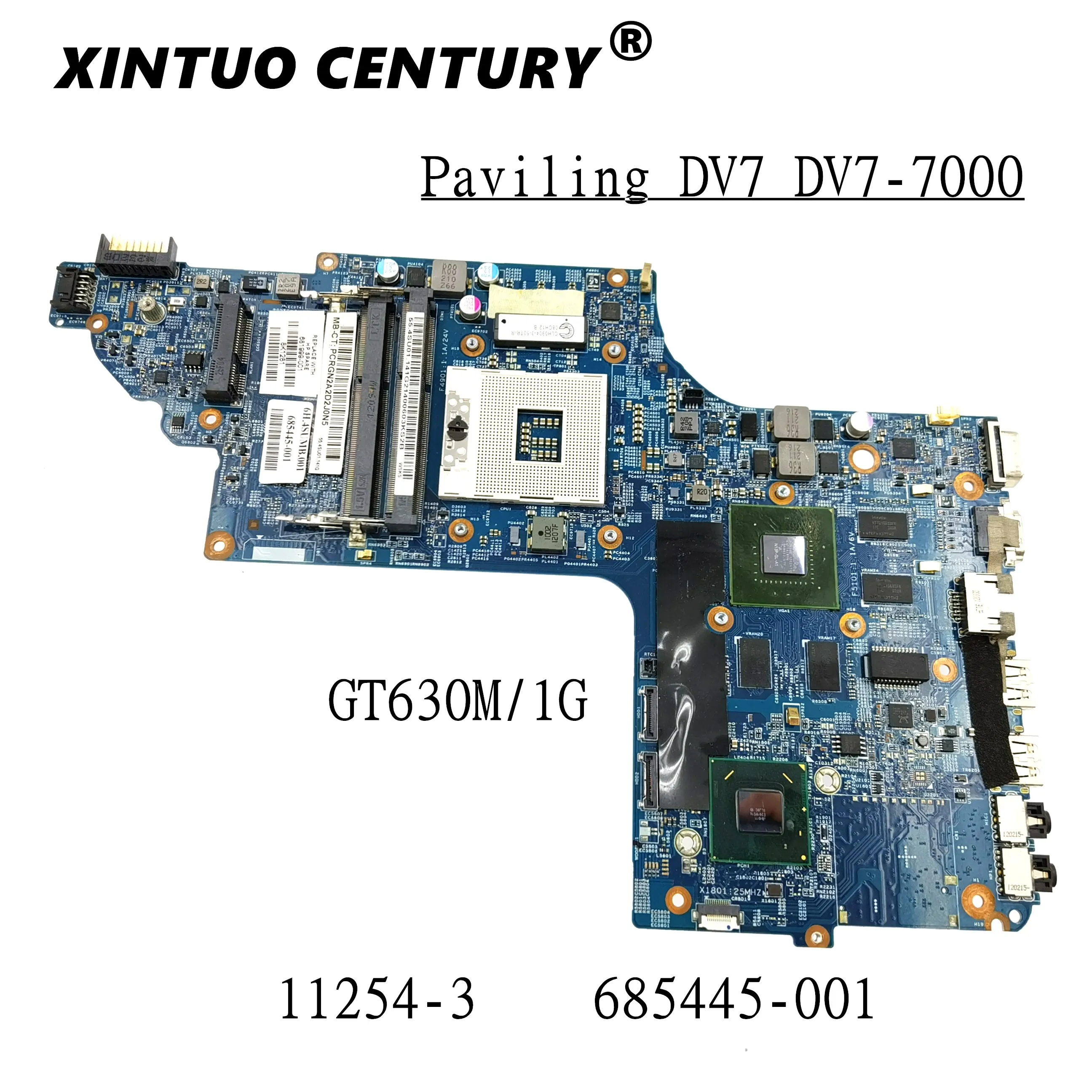 

681999-001 681999-501 For DV7 DV7-7000 Laptop motherboard 685445-001 11254-3 48.4ST10.031 HM77 GT630M/1G 100% working well