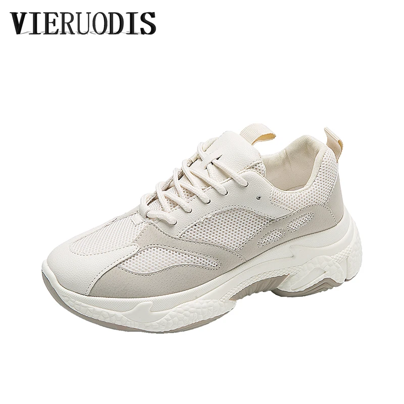 

Кроссовки женские сетчатые, дышащие кроссовки для бега, Корейская версия, для осени, 2019