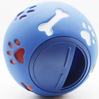 pet toy bite dog food dropping ball size multi color optional milk fragrance rubber ball pet cat dog toy 1