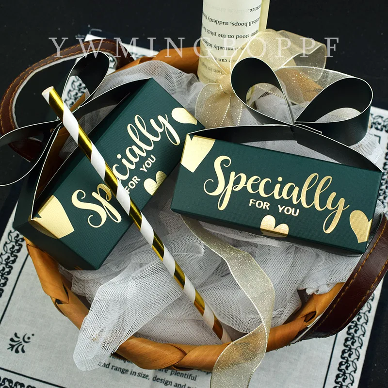 20 шт./лот большой бант свадебные сувениры и коробка для конфет Подарочная коробки