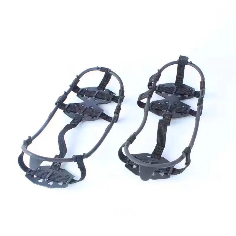 Уличные скобы из марганцевой стали 18 зубьев Нескользящие бахилы снежные когти