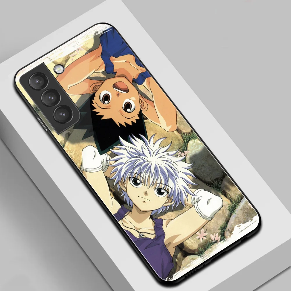 Чехол из закаленного стекла GON FREECSS Killua Zoldyck для Samsung A50 A60 A70 A21 A31 A51 A71 A81 A91 4G 5G A50S A70S M40