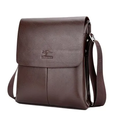 2021 Роскошная брендовая мужская сумка мессенджер кенгуру через плечо из мягкой