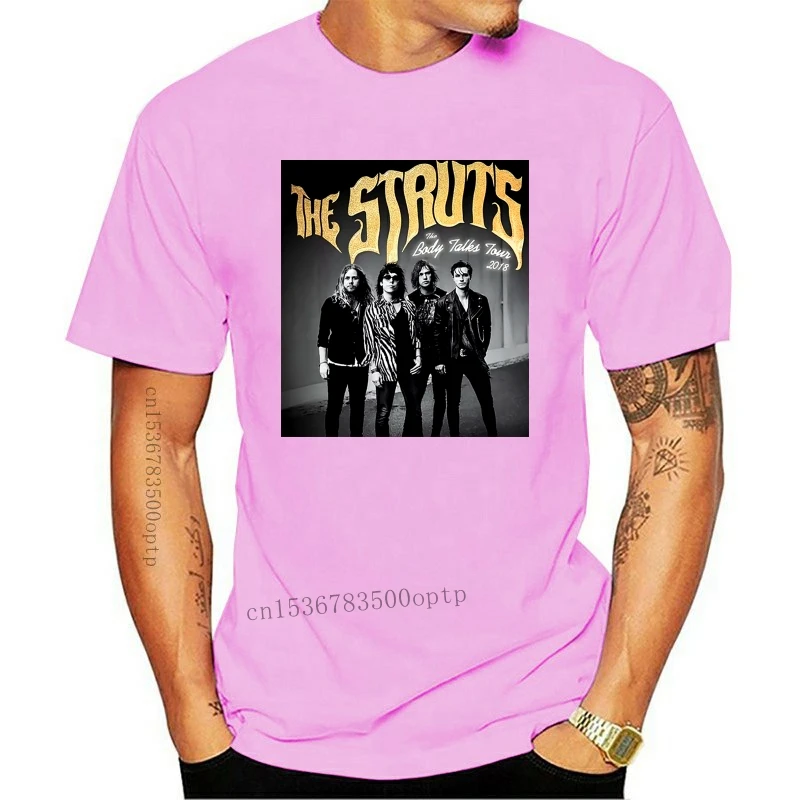 

New THE STRUTS-Hard Rock Band-Body Talks Tour 2018-Black T Shirt-S-5XL(1)