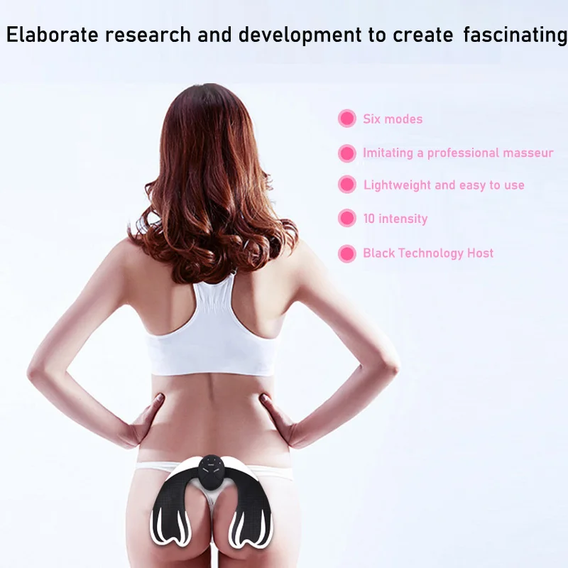 Las nalgas de Fitness Body para el hogar equipos de Control remoto inteligente masaje nalgas elevador-1