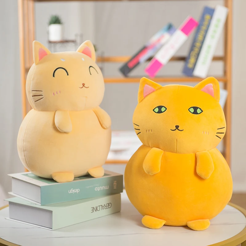 35cm Cute Anime Soft Stuffed Animal Cat Doll Kawaii Cartoon Kitty Appease Baby Plush Toys Lovely Kids Children Birthday Gift | Игрушки и
