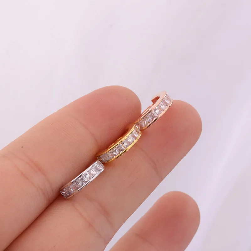 2019 Мода 1 шт маленькие кольцо для пирсинга серьги женщин медные беруши ногтей