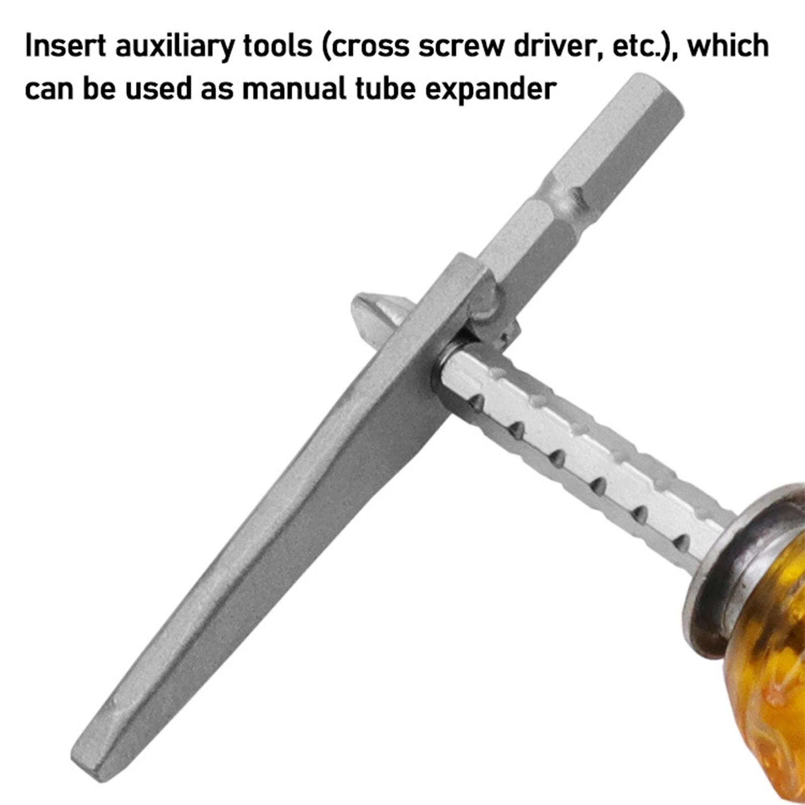

Expansion Tube Sleeve Drum Air Conditioner Metal Aluminum Useful Cross Screwdriver Drill Bit Durable Copper Pipe Swaging Tool
