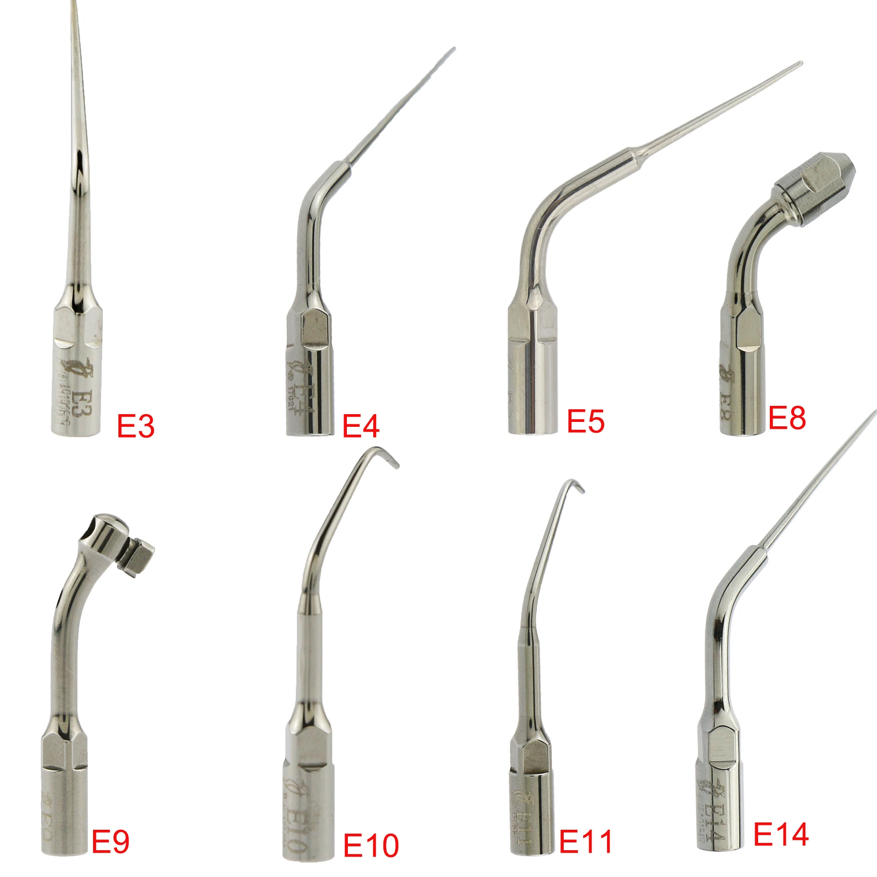 Стоматологический Ультразвуковой скалер Woodpecker наконечники корневого канала Φ E1