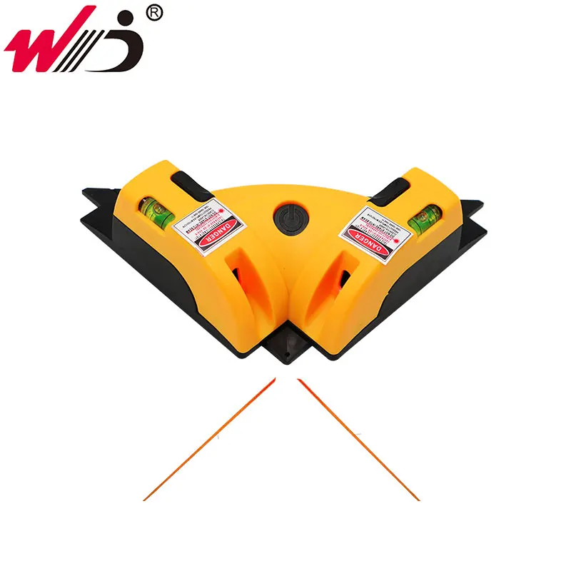 Прямоугольный квадратный лазерный уровень 90 градусов высококачественный