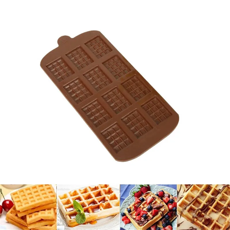 

Silicone Mini Chocolate Block Bar Mould Mold Ice Tray Cake Decorating Baking Cake Jelly Candy Tool DIY Molds Kitchen Tool