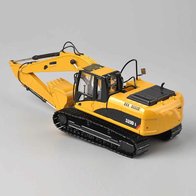 

1:50 Alloy Diecast Model Simulation 320D L Hydraulic Excavator 55214 Engineering Car Model for Fans Children Collection Gifts