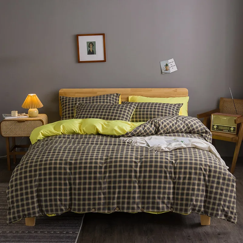 

ELKA Simple Style Multi Sizes Comforter Bedding Sets Bed Set Queen Size Bedroom Comforter Set Duvet Cover Set Oceania