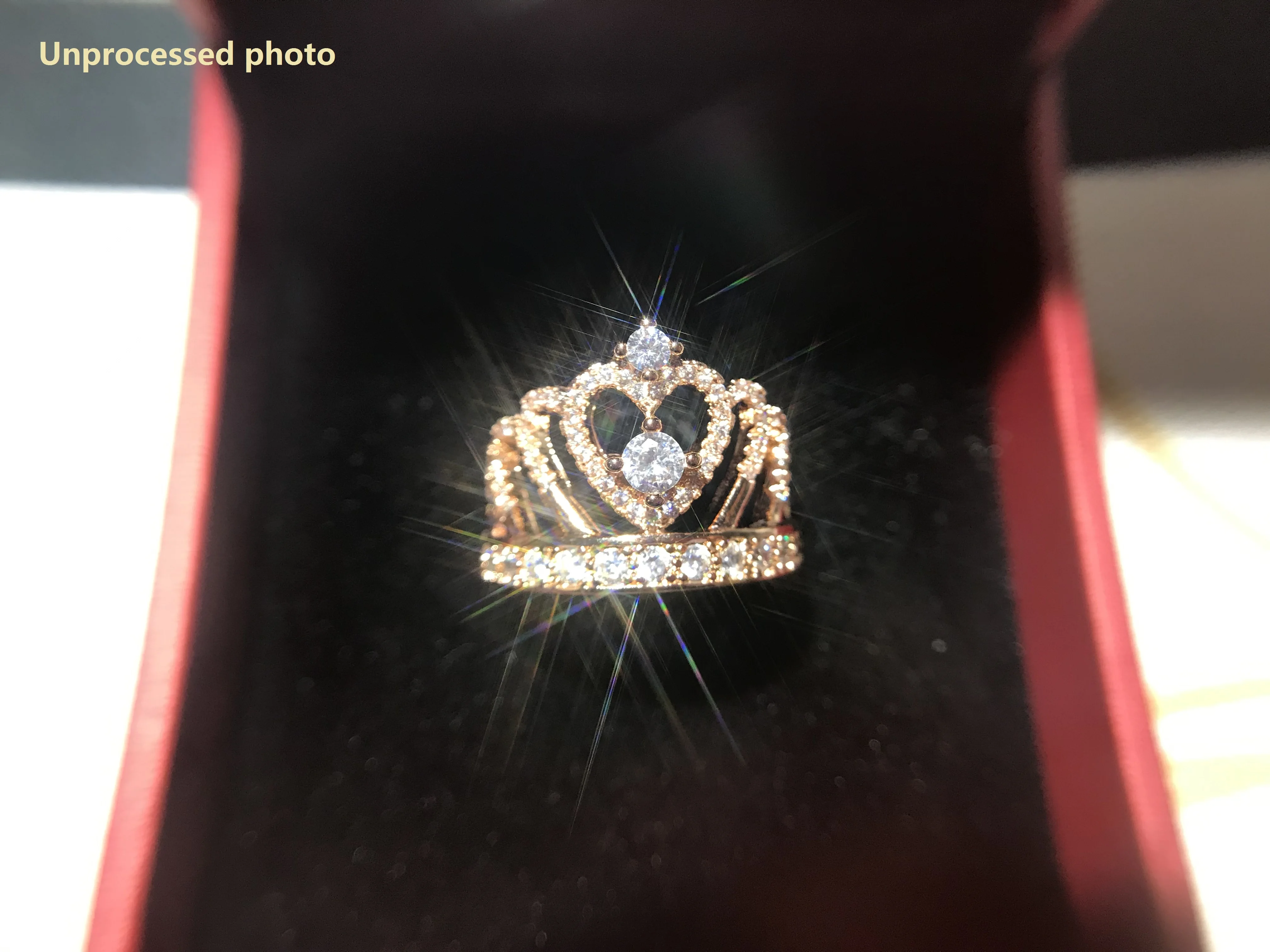 Модные Винтажные серебряные хрустальные полые кольца в форме короны королевы