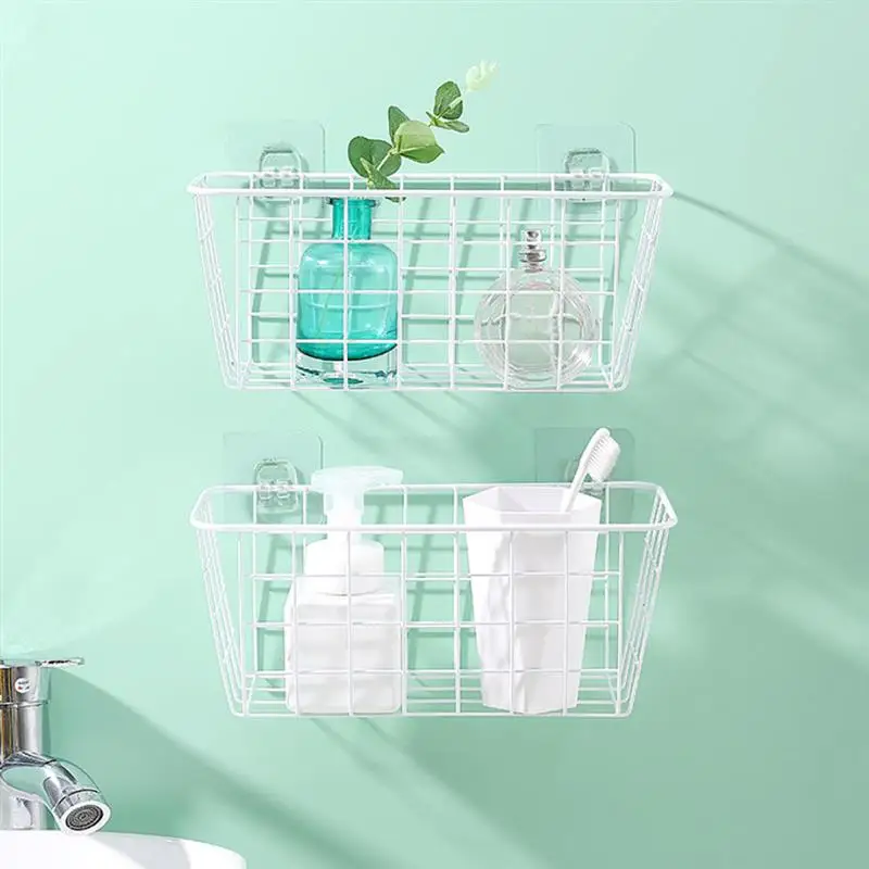 Винтажный настенный держатель для телефона корзина металлическая проволока