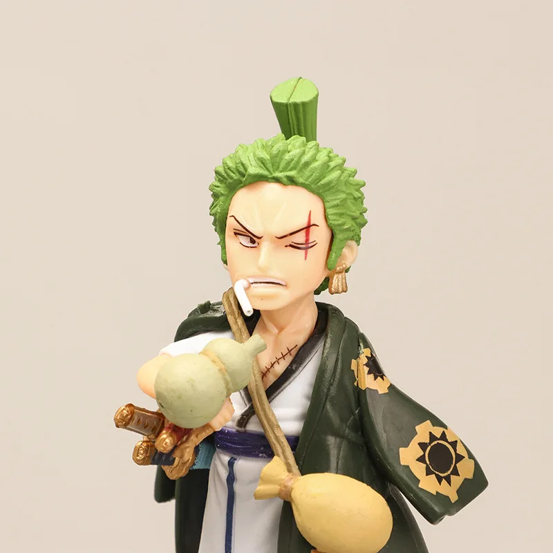 

5/10pcs One Piece Wano Country Figures Luffy Zoro Nami Law Usopp Sanji Komachiyo Chopper Animal Model Toys