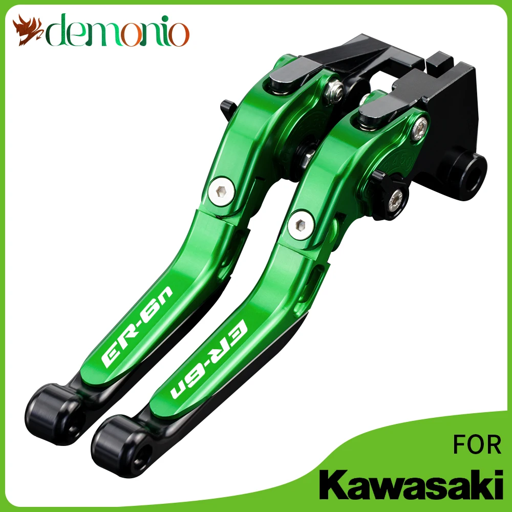

ЧПУ тормоза мотоцикла рычаг сцепления с логотипом для KAWASAKI ER6N 2009-2016 ER-6N ER 6N 2015 2014 2013 2012 2011 2010 kawasaki