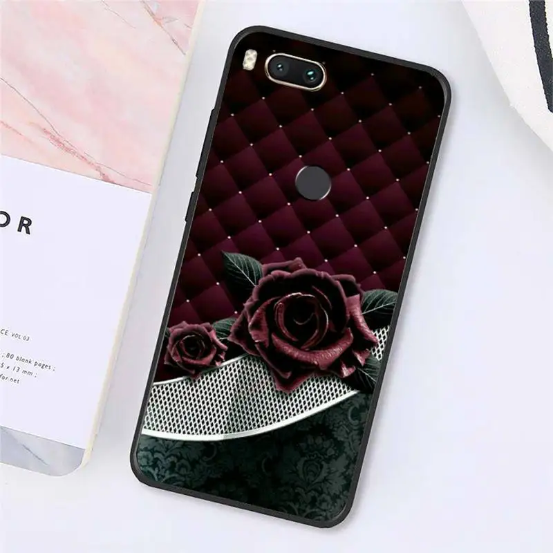 

Crystal Rhinestone Flower pattern Phone Cases For Xiaomi Redmi note 7 8 9 t k30 max3 9 s 10 pro lite Luxury brand shell