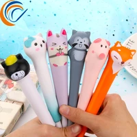 vent pen decompression pen 27 pcs per set soft student pinch pen cartoon cute gel pen cartoon cute japanese school supplies pen