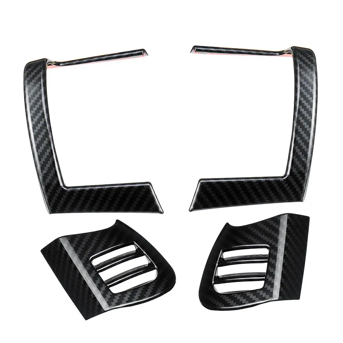 

8pcs Dash Air Vent Cover for MINI Cooper F55 F56 F57 Carbon Fiber Style Interior Mouldings Air Outlet Trims Car Sticker