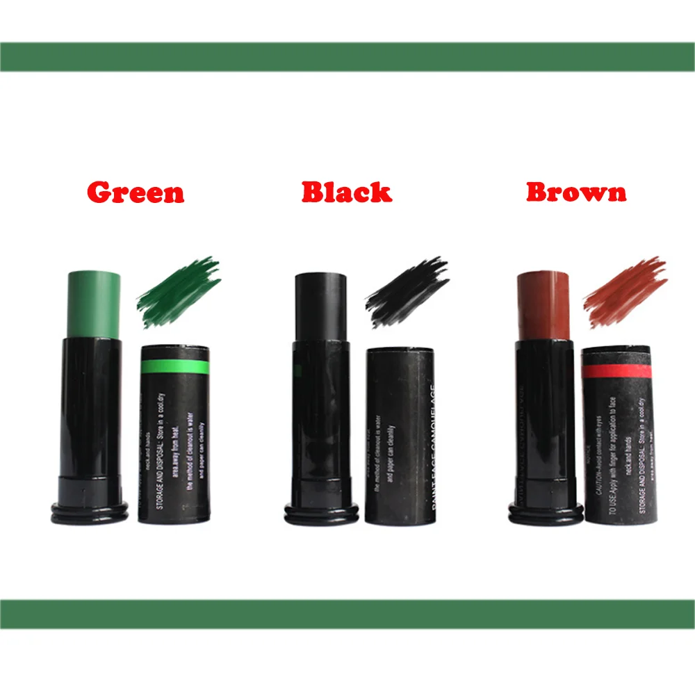 Тактический уличный военный веер стелс трехцветный камуфляж масляная краска