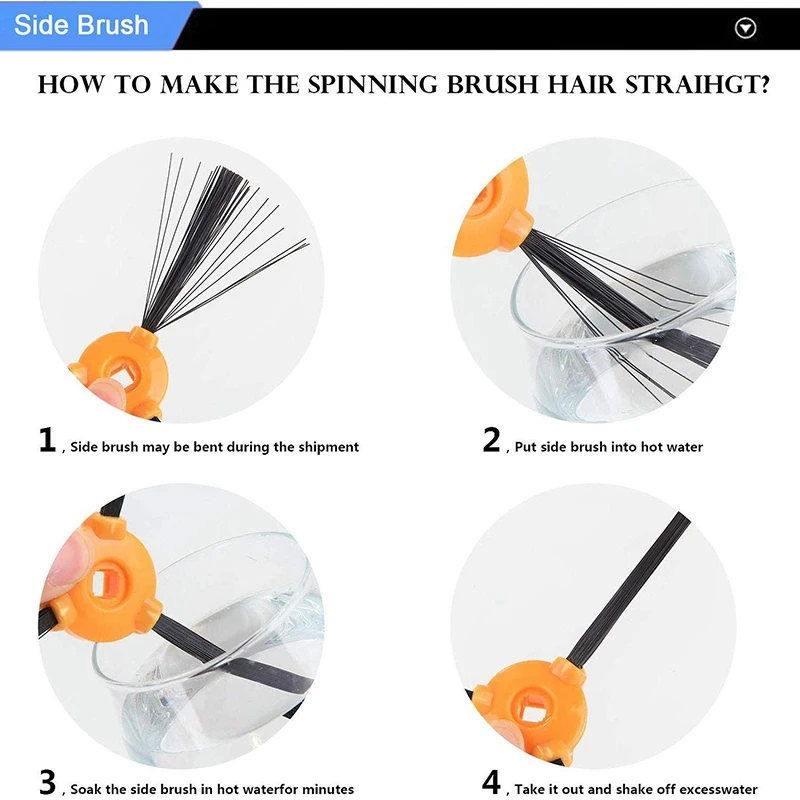 

Replacement Filters and Brushes for Ecovacs Deebot N79 N79S DN622 500 N79W N79Se Yeedi K600, K700 Robotic Vacuum Cleaner