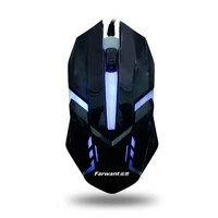 1600 dpi colorful backlit silent mouse usb wired gaming mouse office games luminous mouse for pc laptop notebook