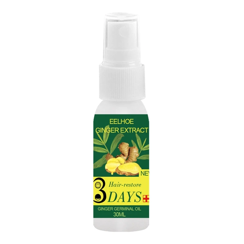 

30ml Ginger Hair Growth Spray Hair Serum Relief Oil Hair Anti Hair Loss Unisex