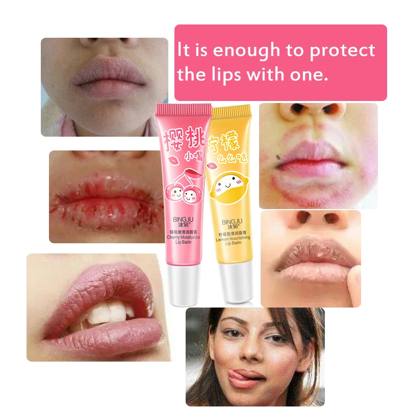 1 шт. Натуральный Фруктовый бальзам для губ питательный зимний защитный Желейный